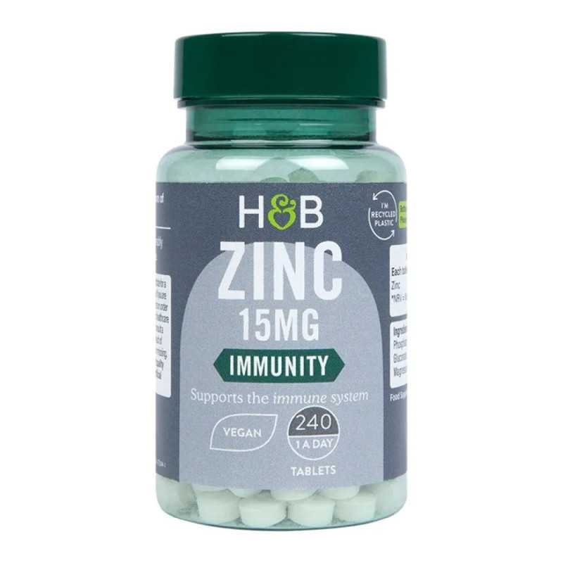 HOLLAND&BARRETT Zinc 15mg, N240 HOLLAND&BARRETT Zinc 15mg, N240