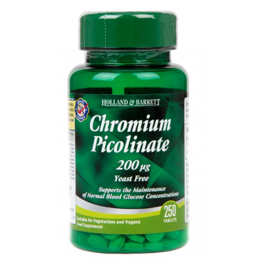 HOLLAND&BARRETT Chromium Picolinate 200mcg, N240 – low-calorie product from Holland&Barrett, buy in SportFit