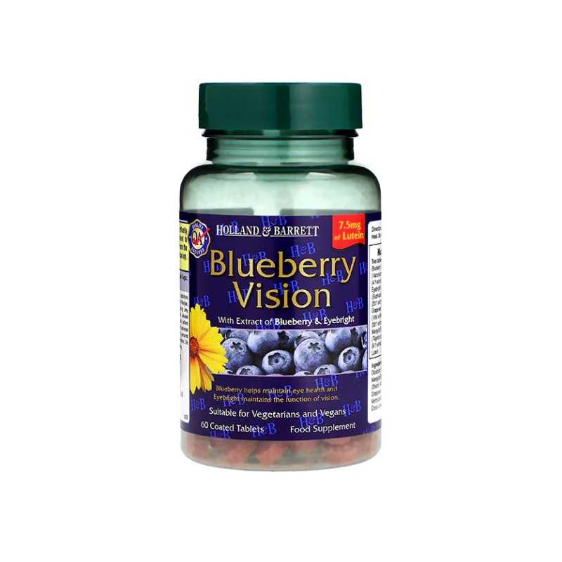 HOLLAND&BARRETT Blueberry Vision, N60 HOLLAND&BARRETT Blueberry Vision, N60