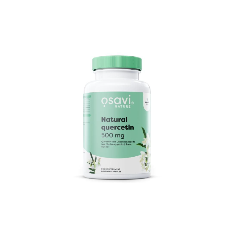 Dabiskais quvertin, 500 mg - vegāns, N60