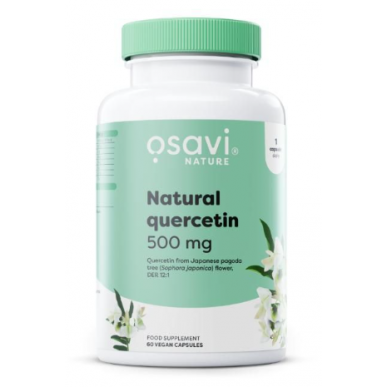 Dabiskais quvertin, 500 mg - vegāns, N60 – madala kalorsusega toode firmalt Osavi, osta SportFit-ist