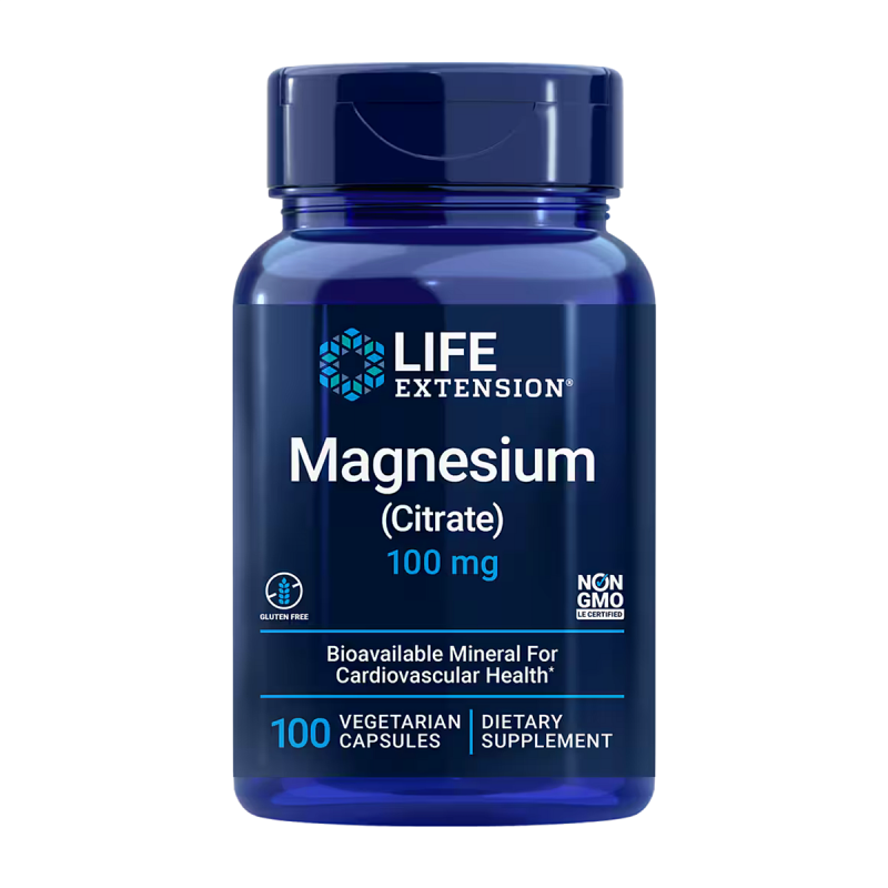 Dzīves pagarinājuma magnijs (citrāts) 100 mg, N100 Dzīves pagarinājuma magnijs (citrāts) 100 mg, N100