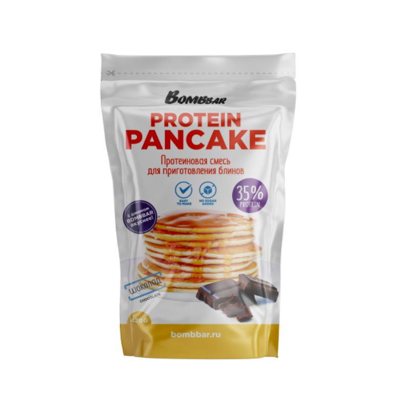 Bombbar Pancake -sekoitus "Chocolate", 420 g