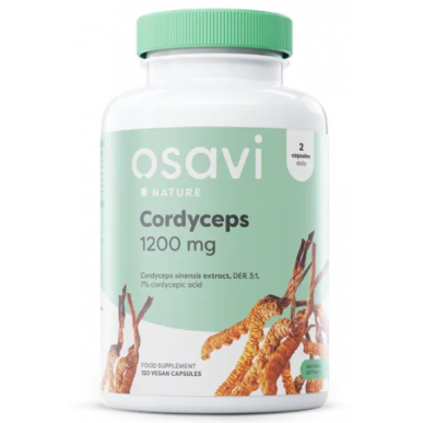 OSAVI Кордицепс, 1200 мг - N60 – низкокалорийный продукт от Osavi, купить в SportFit