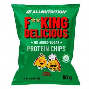 ALLNUTRITION FITKING DELICIOUS PROTEIN CHIPS 60 g PIZZA