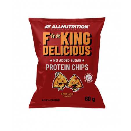 ALLNUTRITION F**KING Delicious proteiinikrõpsud – BBQ, 60 g