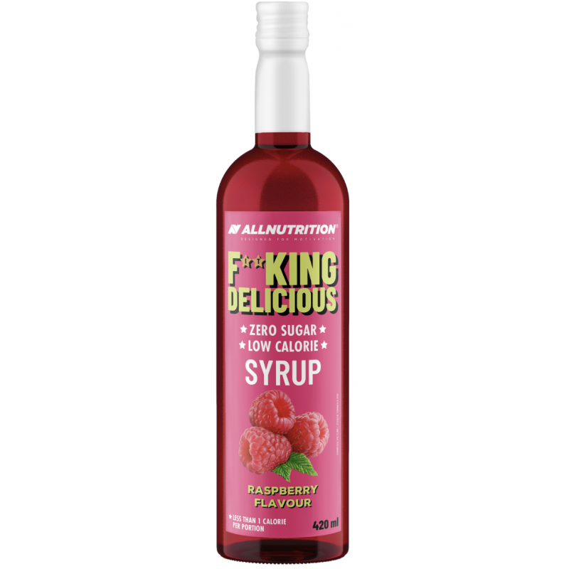 ALLNUTRITION FITKING Delicious Siirup ZERO Vaarikas, 420 ml ALLNUTRITION FITKING Delicious Siirup ZERO Vaarikas, 420 ml