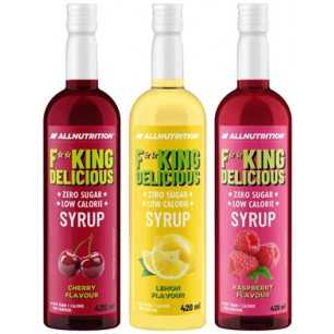 AllnUrition Fitking garšīgs sīrupa nulles ķirsis, 420 ml