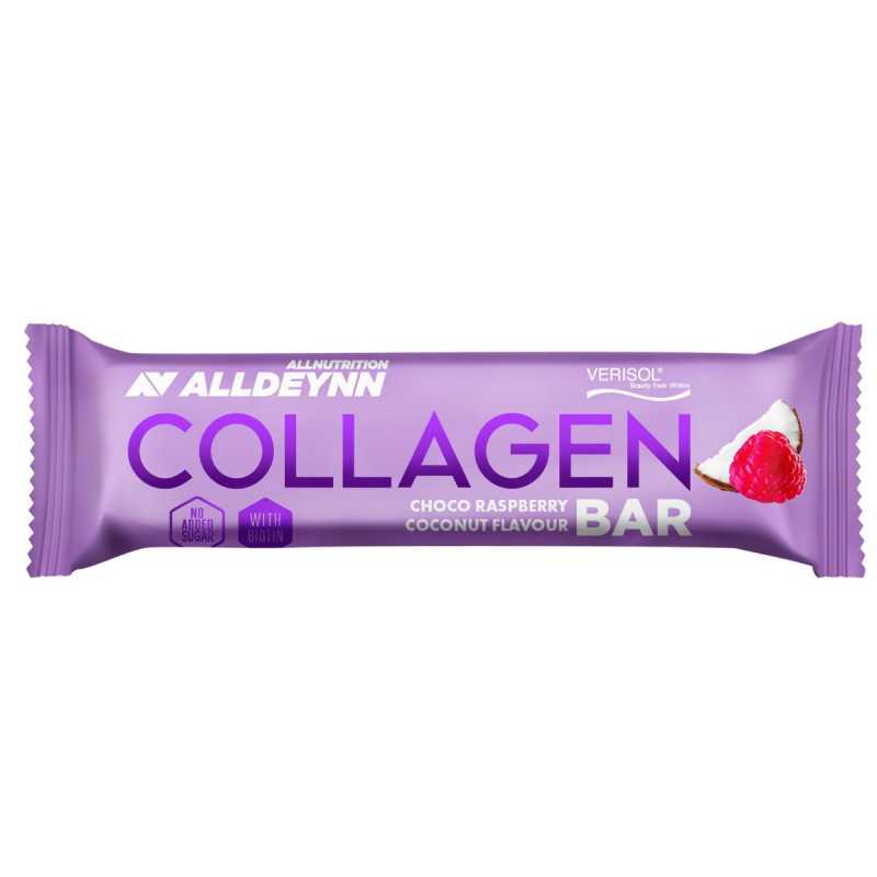 ALLNUTRITION Alldeynn Kollageenibatoon – Šokolaad, vaarikas ja kookos, 40 g ALLNUTRITION Alldeynn Kollageenibatoon – Šokolaad, vaarikas ja kookos, 40 g