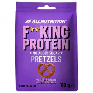 ALLNUTRITION FITKING Протеиновые кренделmrи в шоколаде с солью, 110 г