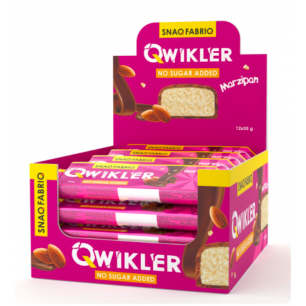 Snaq Fabriq Qwikler -sokeri -Free Chocolate Bar "Marzipan", 35 g
