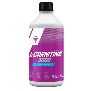 TREC NUTRITION L-Karnitiin 3000 "Kirsimaitseline", 500 ml – madala kalorsusega toode firmalt TREC NUTRITION, osta SportFit-ist