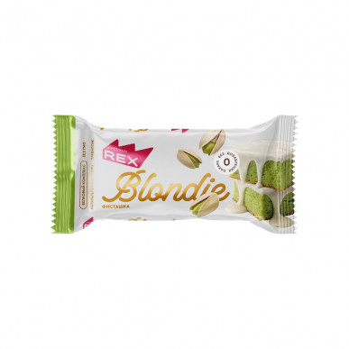 Proteiinikakku "Blondie" kanssa pistaasi, 50 g – madala kalorsusega toode firmalt Protein Rex, osta SportFit-ist