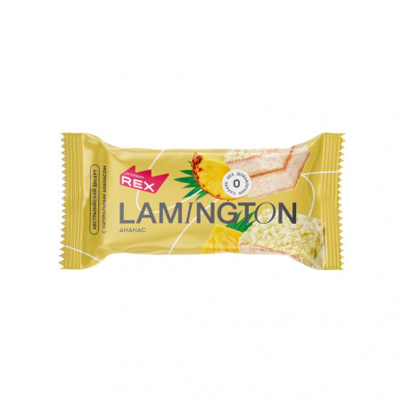 PROTEIN REX Protein Lamington Cake "Pineapple", 50 g