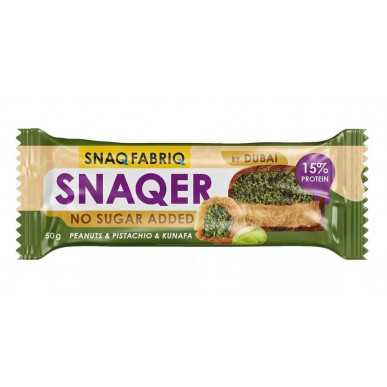 SNAQ FABRIQ Baton "Maapähkel, pistaatsia ja kunafa", Dubai sari, 50 g – madala kalorsusega toode firmalt Snaq Fabriq, osta SportFit-ist