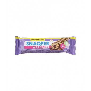 Snaq Fabriq Snaqwell Waffle Bar, jossa suklaa-mukulavo, 20 g – madala kalorsusega toode firmalt Snaq Fabriq, osta SportFit-ist