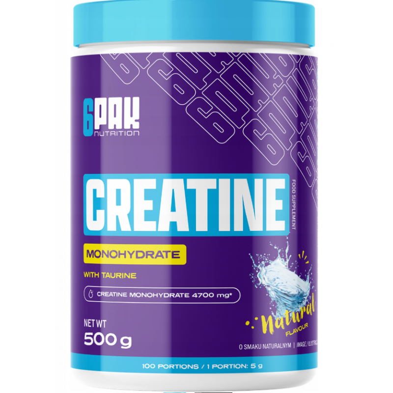 Creatin -monohydraatti, luonnollinen - 500 g