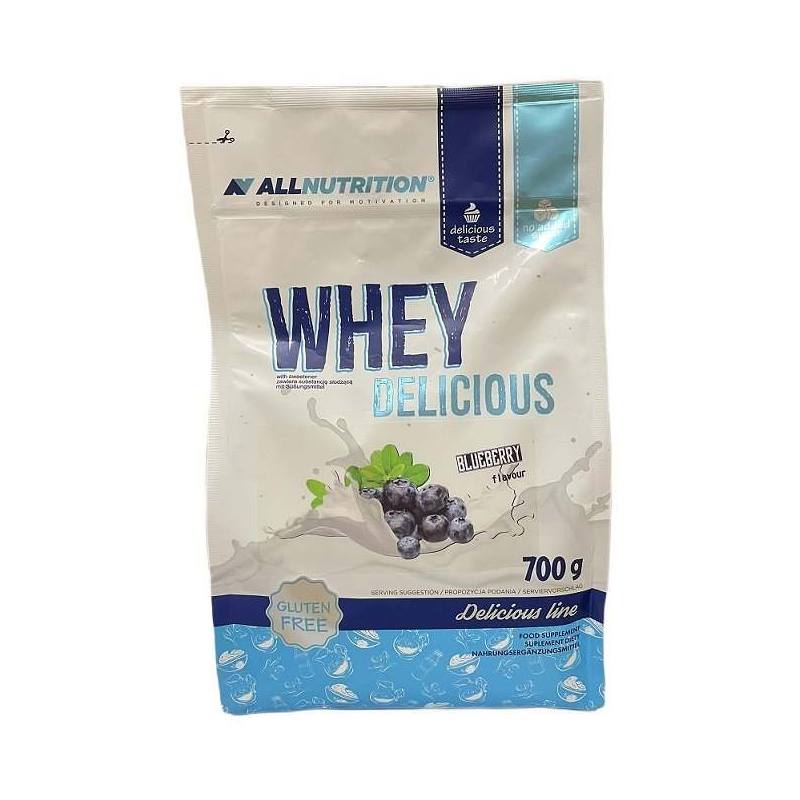 ALLNUTRITION WHEY DELICIOUS, blueberry - 700 g ALLNUTRITION WHEY DELICIOUS, blueberry - 700 g