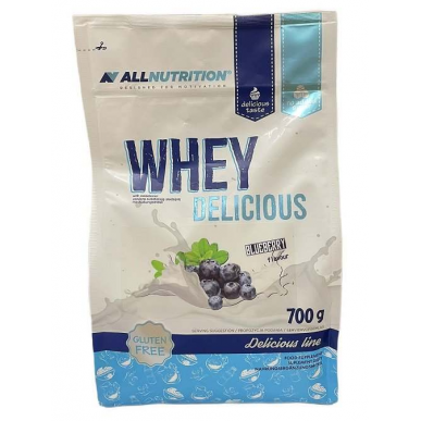 ALLNUTRITION WHEY DELICIOUS, blueberry - 700 g – low-calorie product from AllNutrition, buy in SportFit