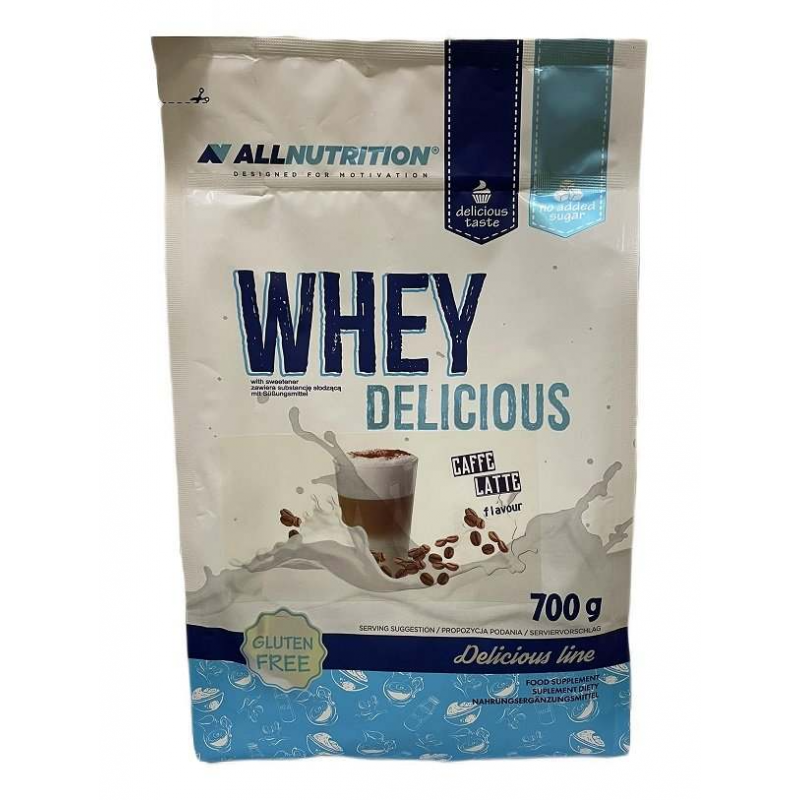 ALLNUTRITION WHEY DELICIOUS, coffee latte - 700 g ALLNUTRITION WHEY DELICIOUS, coffee latte - 700 g
