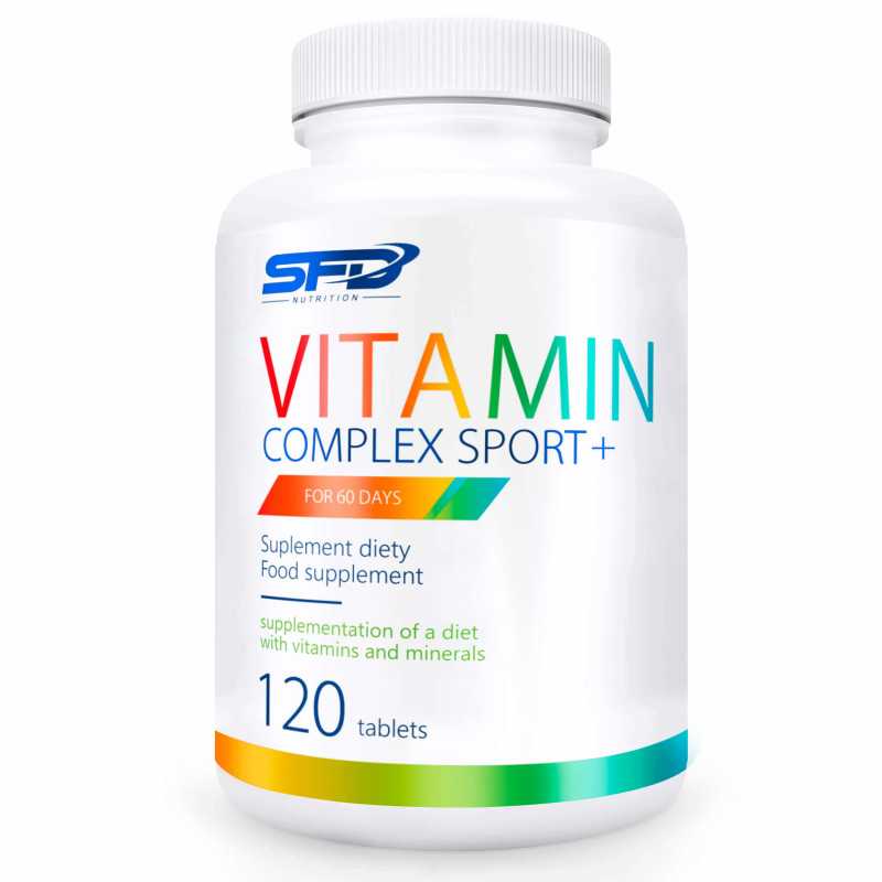SFD NUTRITION Vitamiinikompleks SPORT+, N120