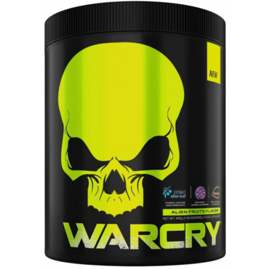 GENIUS NUTRITION WARCRY PRE, puuviljad - 400g – madala kalorsusega toode firmalt Genius Nutrition, osta SportFit-ist
