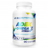 ADEK + Omega 3 Strong A-, D-, E- ja K-vitamiinien sekä omega-3 yhdistelmä - 90 kapselia