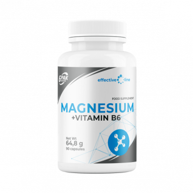 6PAK Magneesium + Vitamiin B6, N90 – madala kalorsusega toode firmalt 6PAK Nutrition, osta SportFit-ist
