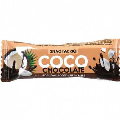 Snaq Fabriq Coco Protein Bathon "Chocolate-Coconut", 40G – madala kalorsusega toode firmalt Snaq Fabriq, osta SportFit-ist
