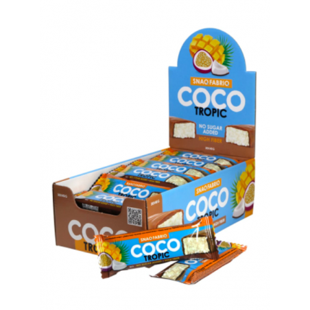 SNAQ FABRIQ COCO Protein Bathon "Mango-Passion Fill", 40G