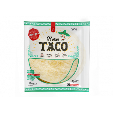 NÄNO SUPPS Protein TACO, 176g – madala kalorsusega toode firmalt NÄNO SUPPS, osta SportFit-ist
