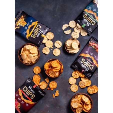 NÄNO SUPPS Protein Chips – Salt & Pepper, 40g