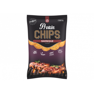 Протеиновые чипсы – BBQ, 40 г – низкокалорийный продукт от NÄNO SUPPS, купить в SportFit