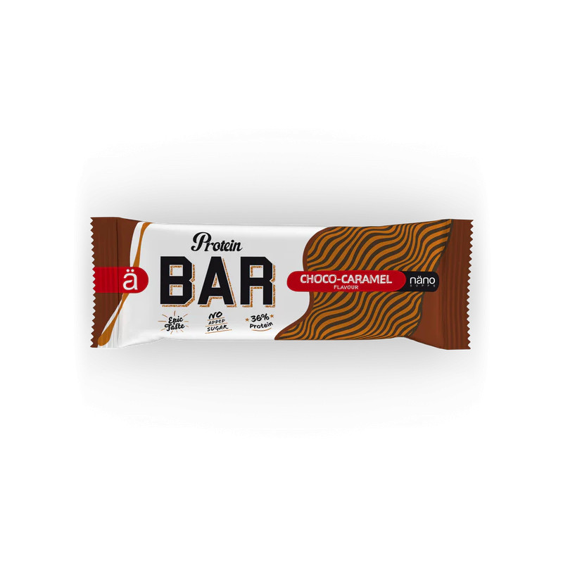 Protein Bar, no sugar - Choco-Caramel, 55g Protein Bar, no sugar - Choco-Caramel, 55g