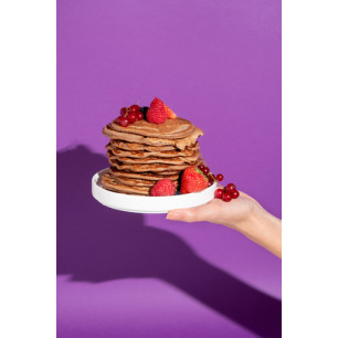 Proteīna pankūku maisījums – Dubultā šokolāde, 500 g