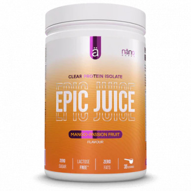 Epic Juice Clear Sūkalu izolāts – Mango pasiflāvers, 875 g – madala kalorsusega toode firmalt NÄNO SUPPS, osta SportFit-ist