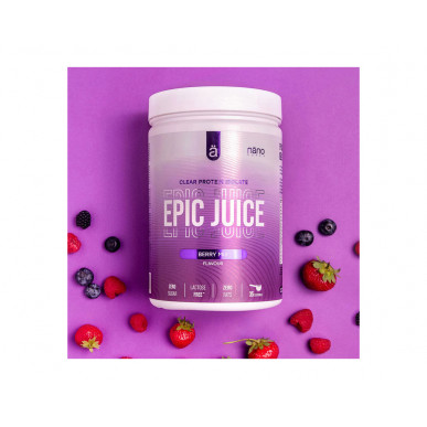Epic Juice Clear Протеиновый Изолят – Ягодный микс, 875 г – низкокалорийный продукт от NÄNO SUPPS, купить в SportFit