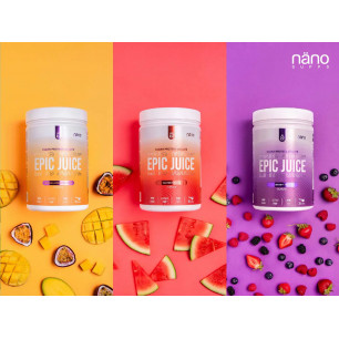 Epic Juice Clear Whey Izolāts – Ogu mikss, 875 g