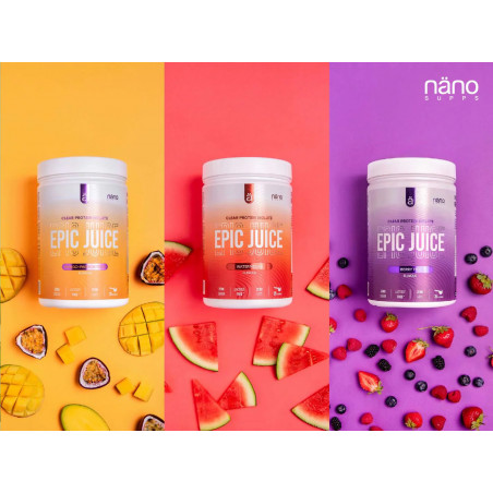 Epic Juice Clear Whey Isolaat - Berry Mix, 875g