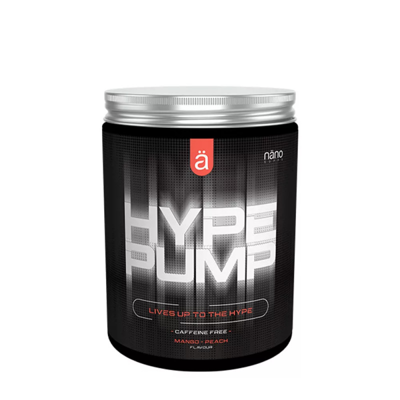 Pirms-treniņa dzēriens HYPE PUMP – Mango-persiks, 420 g