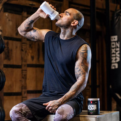 Pirms-treniņa dzēriens HYPE PUMP – Mango-persiks, 420 g – madala kalorsusega toode firmalt NÄNO SUPPS, osta SportFit-ist