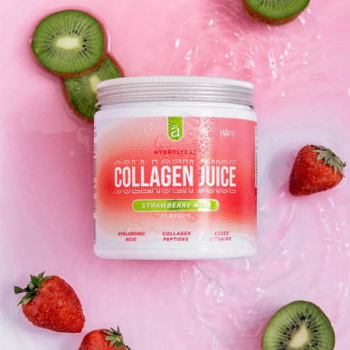 COLLAGEN JUICE Kolagēna dzēriens – Zemene Kivi, pulveris, 300 g – madala kalorsusega toode firmalt NÄNO SUPPS, osta SportFit-ist