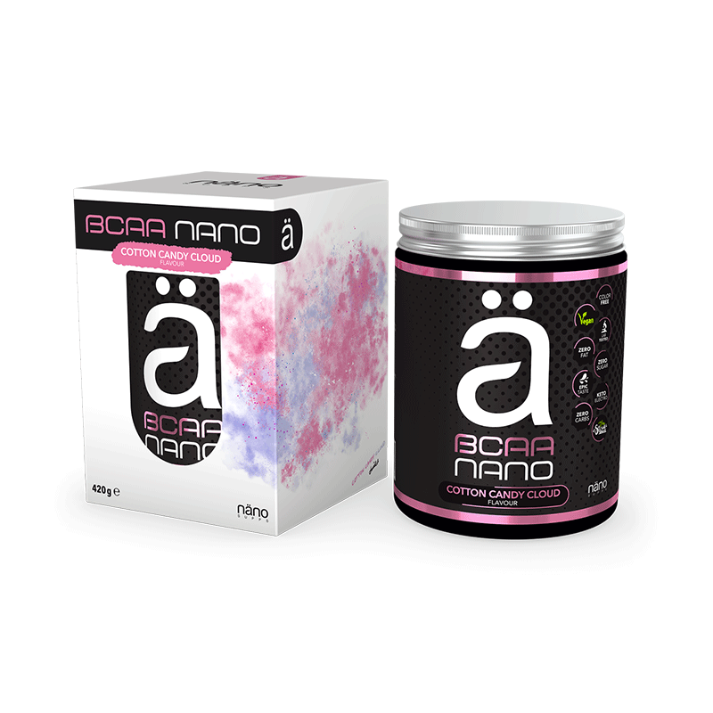 BCAA NÄNO – Cukurvate, 420 g