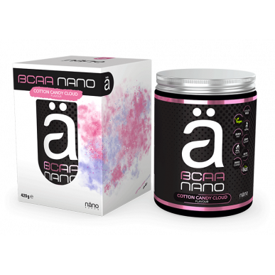 BCAA NÄNO – Suhkruvatt, 420 g – madala kalorsusega toode firmalt NÄNO SUPPS, osta SportFit-ist