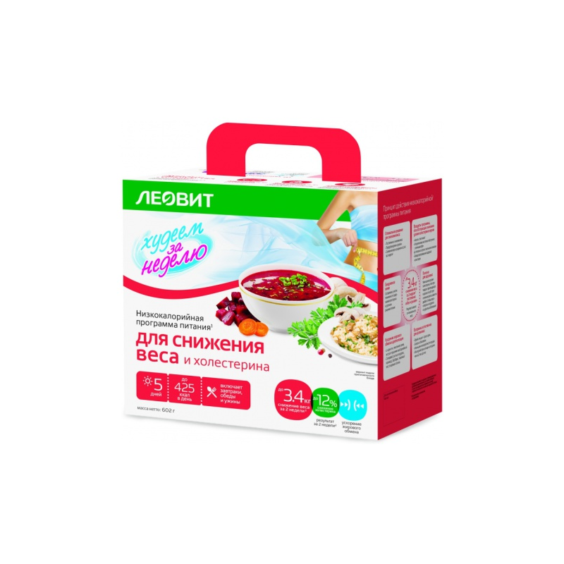 Weight and Cholesterol Reduction Program, 602g