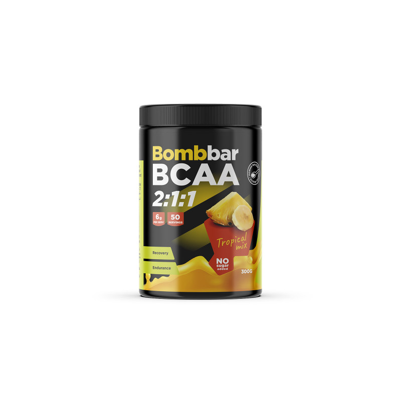 BCAA 2:1:1 pulber – Troopiline segu, 300 g