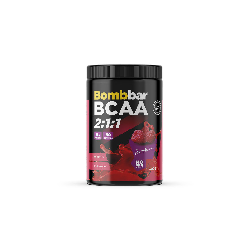 BCAA pulber 2:1:1 – Vaarika maitse, 300 g