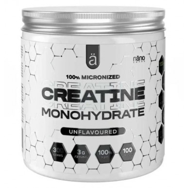 Kreatīna monohidrāts – Bez garšas, 500 g – madala kalorsusega toode firmalt NÄNO SUPPS, osta SportFit-ist