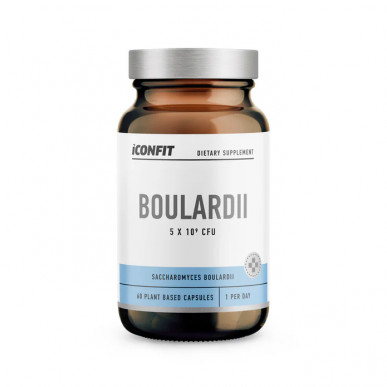 BOULARDII, Saccharomyces Boulardii, probiotic supplement, N60 – low-calorie product from ICONFIT, buy in SportFit