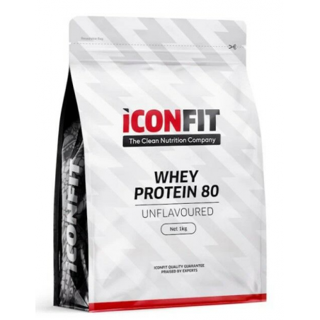 Iconfit Whey Protein 80 NEVAJADZĪGS 1 kg